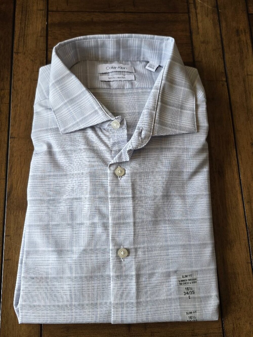 Calvin Klein Men's Dress Shirt NWT 16 1/2 34/35